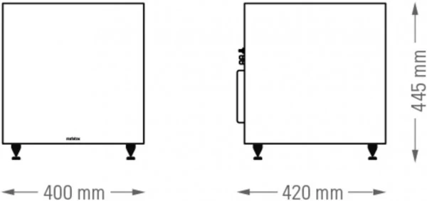 REVOX Bass S04 Active Subwoofer Schwarz – Bild 2