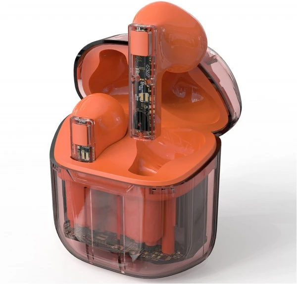 4smarts SkyBuds Lucid True Wireless Kopfhörer Orange