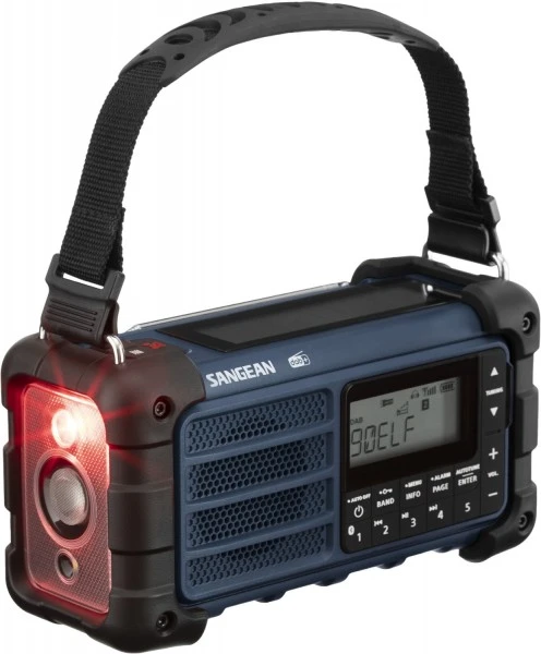 Sangean MMR-99 DAB Baustellen-/Outdoor Radio Blau – Bild 5