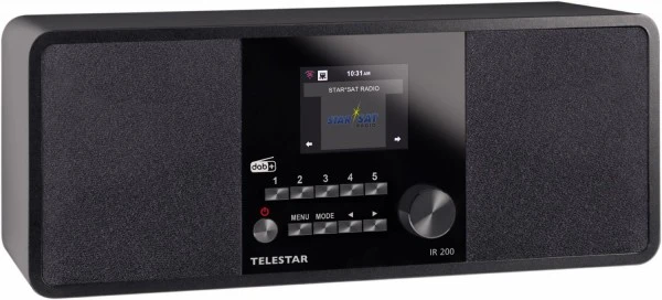 Telestar IR 200 Internetradio Schwarz