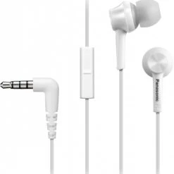 Panasonic RP-TCM115E-W In-Ear-Kopfhörer Mit Kabel Weiß