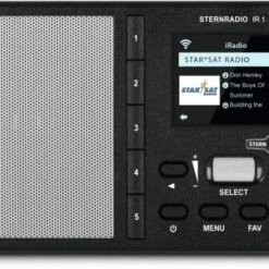 TechniSat Sternradio IR Internetradio Schwarz