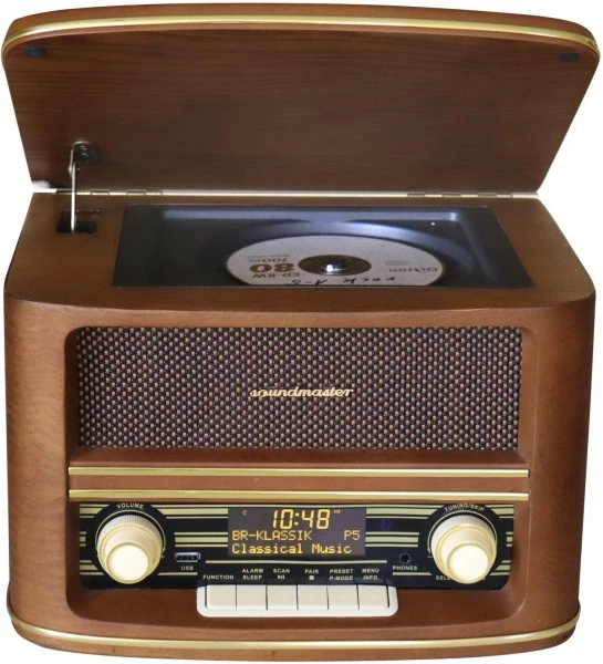 Soundmaster NR961BR CD-Soundsystem Braun – Bild 4