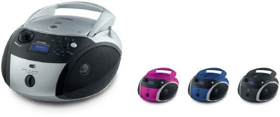 Grundig GRB 4000 BT DAB+ CD/Radio-System Pink/silber