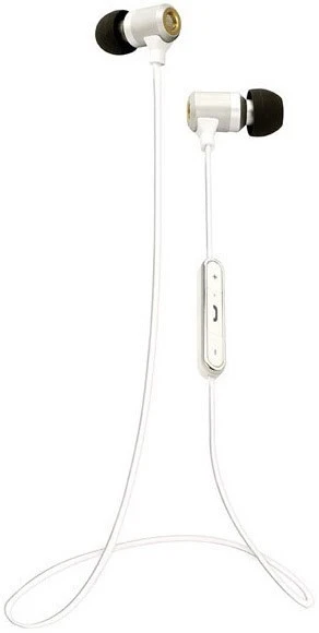 Vivanco Traveller Air 4 W Bluetooth-Kopfhörer Weiß Metallic