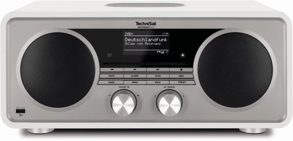 TechniSat DigitRadio 602 CD/Radio-System Weiß/silber 3 TechniSat DigitRadio 602 CD/Radio-System Weiß/silber