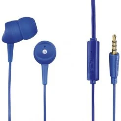 Hama Basic4Phone In-Ear-Kopfhörer Mit Kabel Blau