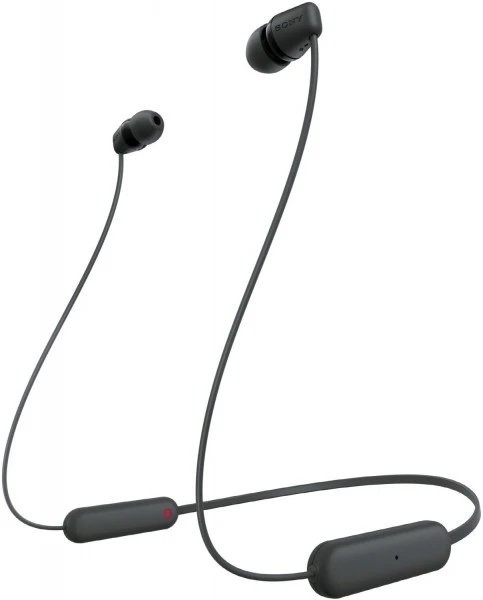 Sony WIC100B Bluetooth-Kopfhörer Schwarz