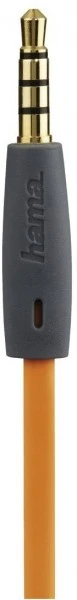 Hama Joy Sport In-Ear-Kopfhörer Mit Kabel Orange/grau – Bild 4