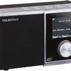 Telestar M 10 Heimradio Schwarz/silber