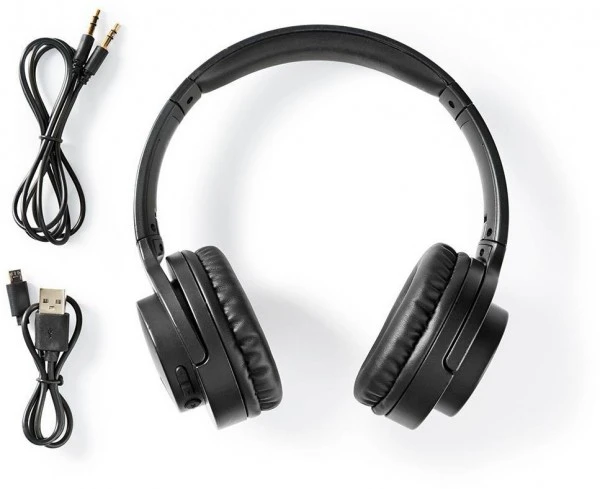Nedis HPBT2160BK Bluetooth-Kopfhörer Schwarz – Bild 3