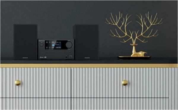 Kenwood M-725DAB-B Microanlage Midnight Black – Bild 2