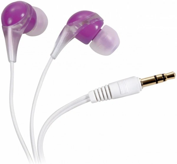 Vivanco Fusion In-Ear-Kopfhörer Mit Kabel Lila