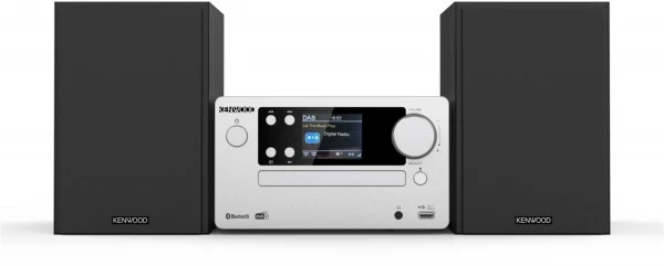 Kenwood M-725DAB-S Microanlage Frosted Aluminium