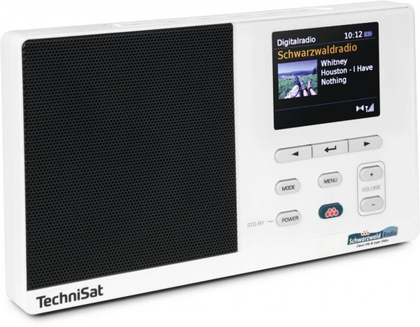 TechniSat DigitRadio 215 Heimradio Schwarzwaldradio-Edition Weiß – Bild 3