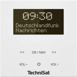 TechniSat DigitRadio UP 55 Digitalradio Weiß