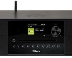 Block SR-200 Hifi-System Mattschwarz
