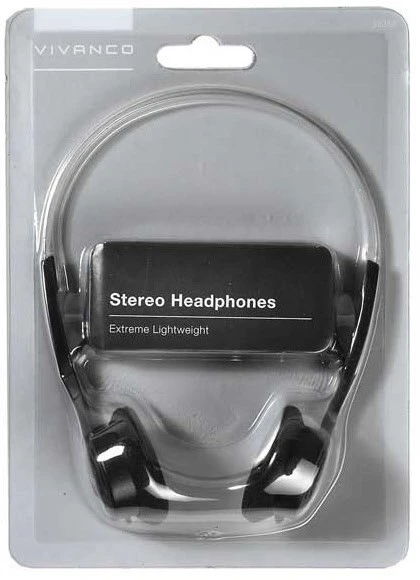 Vivanco SR 3030 Kopfhörer Mit Kabel Schwarz 4 Vivanco SR 3030 Kopfhörer Mit Kabel Schwarz – Bild 2