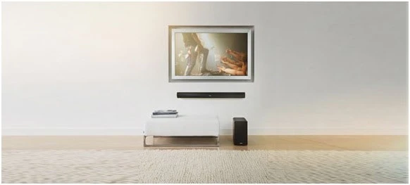 Denon HEOS HomeCinema Soundbar + Subwoofer Schwarz – Bild 4