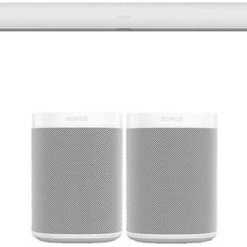 Sonos ARC Soundbar + 2X ONE SL Surroundlautsprecher Weiß