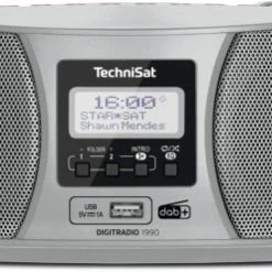 TechniSat DigitRadio 1990 CD/Radio-System Silber