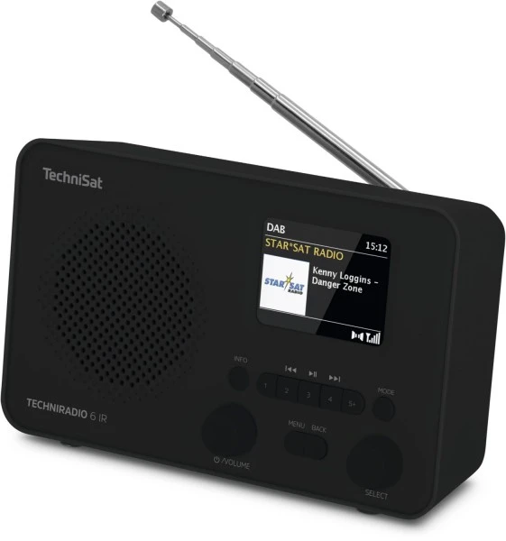 TechniSat Techniradio 6 IR Kofferradio Schwarz – Bild 4