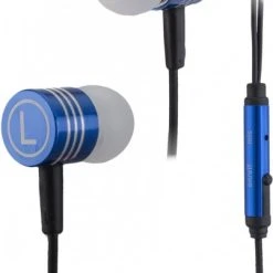 Peter Jäckel IN-EAR Headphone In-Ear-Kopfhörer Mit Kabel Blau