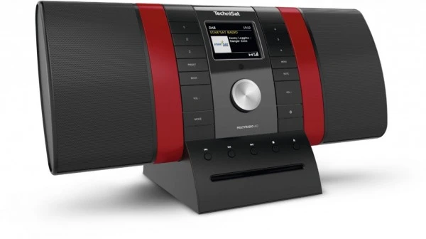 TechniSat MultyRadio 4.0 Hifi-System Schwarz/rot – Bild 4