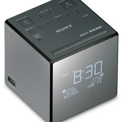 Sony XDR-C1DBP DAB/DAB+ Uhrenradio Silber/schwarz