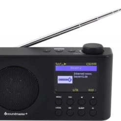 Soundmaster IR6500SW Internetradio Schwarz