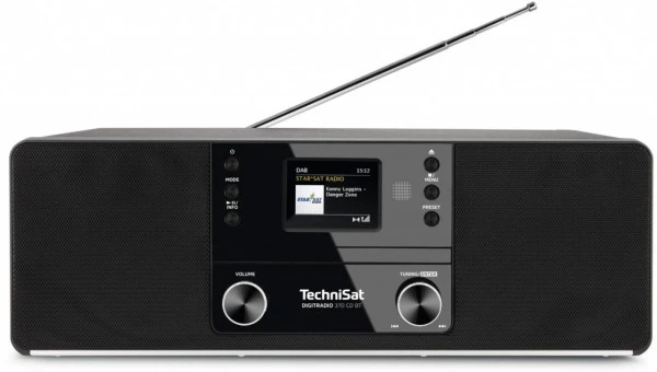 TechniSat DigitRadio 370 CD BT CD/Radio-System + TechniRadio 3 (schwarz) Schwarz – Bild 3
