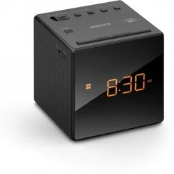 Sony ICF-C 1 B Uhrenradio Schwarz