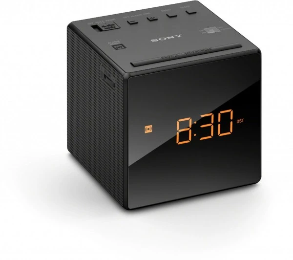 Sony ICF-C 1 B Uhrenradio Schwarz