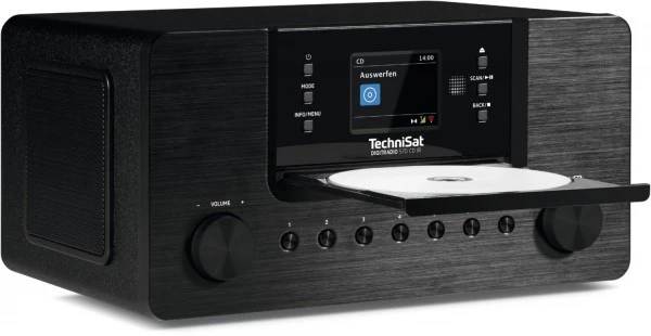 TechniSat DigitRadio 570 CD IR Hifi-System Schwarz – Bild 2