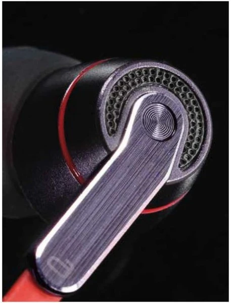 Aircoustic HighQ Music In-Ear-Kopfhörer Mit Kabel Rot/lila – Bild 2