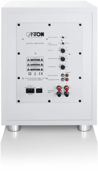 Canton Power Sub 10 Aktiv-Subwoofer Weiss – Bild 5